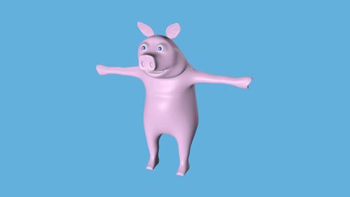 Cartoon Pig preview image